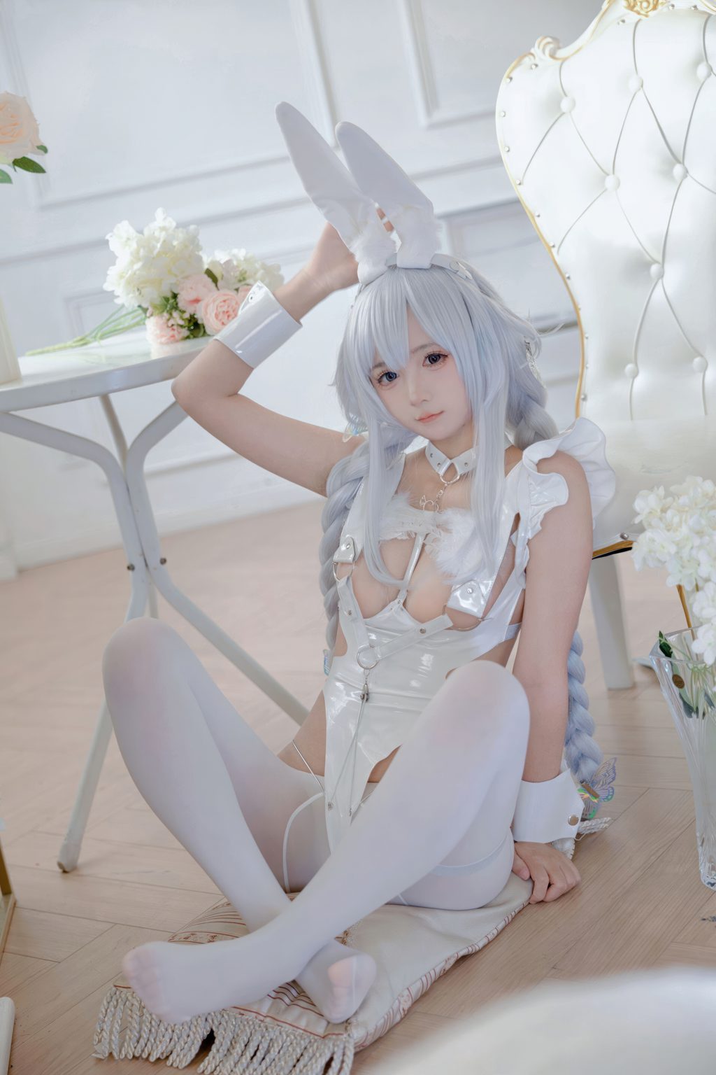 人气动漫博主@喜欢爱理吗 碧蓝航线 恶毒 白兔[37P-219.3M] 网红写真-第3张