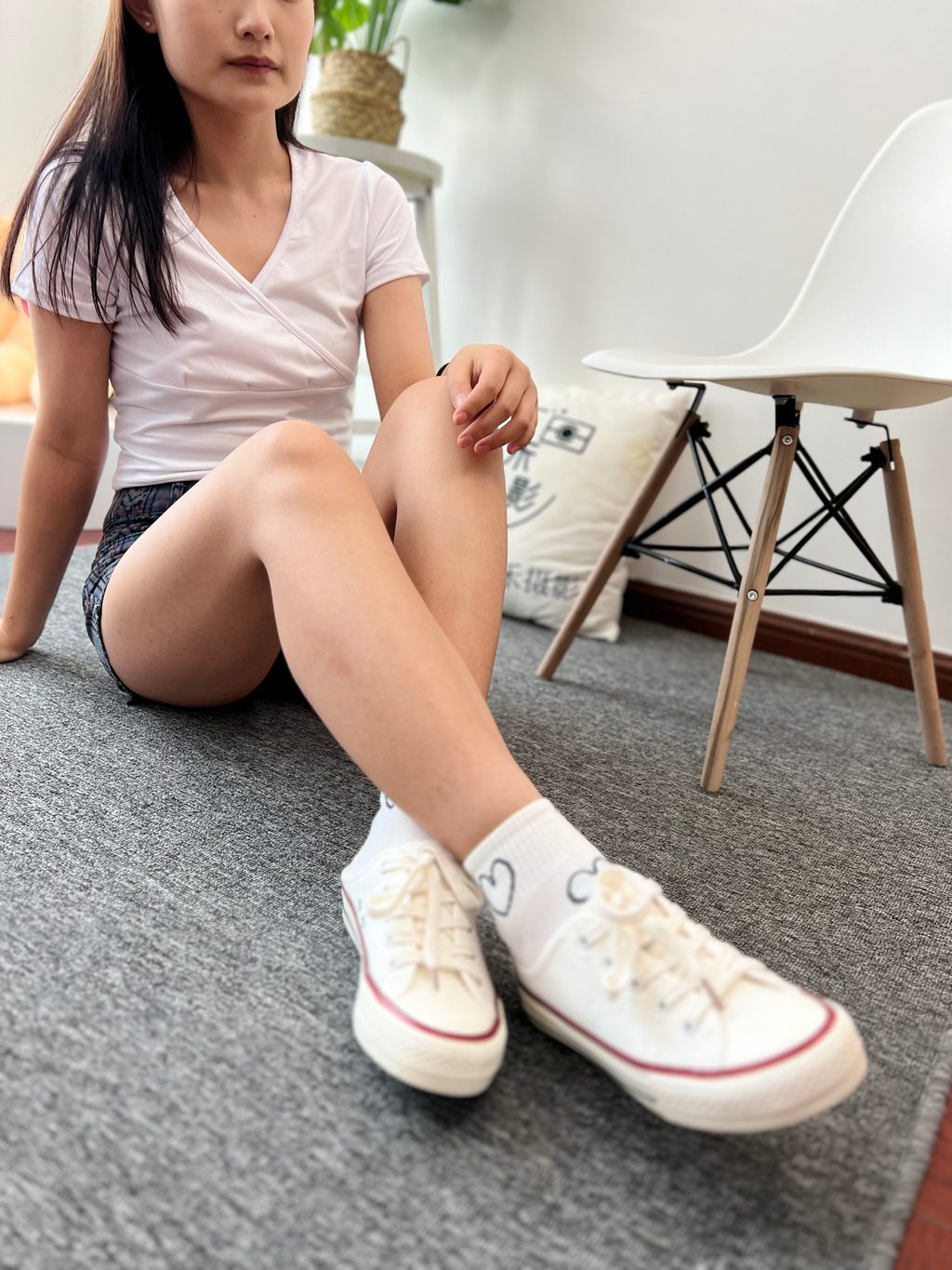 三禾摄影 NO.036 休闲短裤 棉袜 [157P/1V/938MB] 三禾摄影-第3张