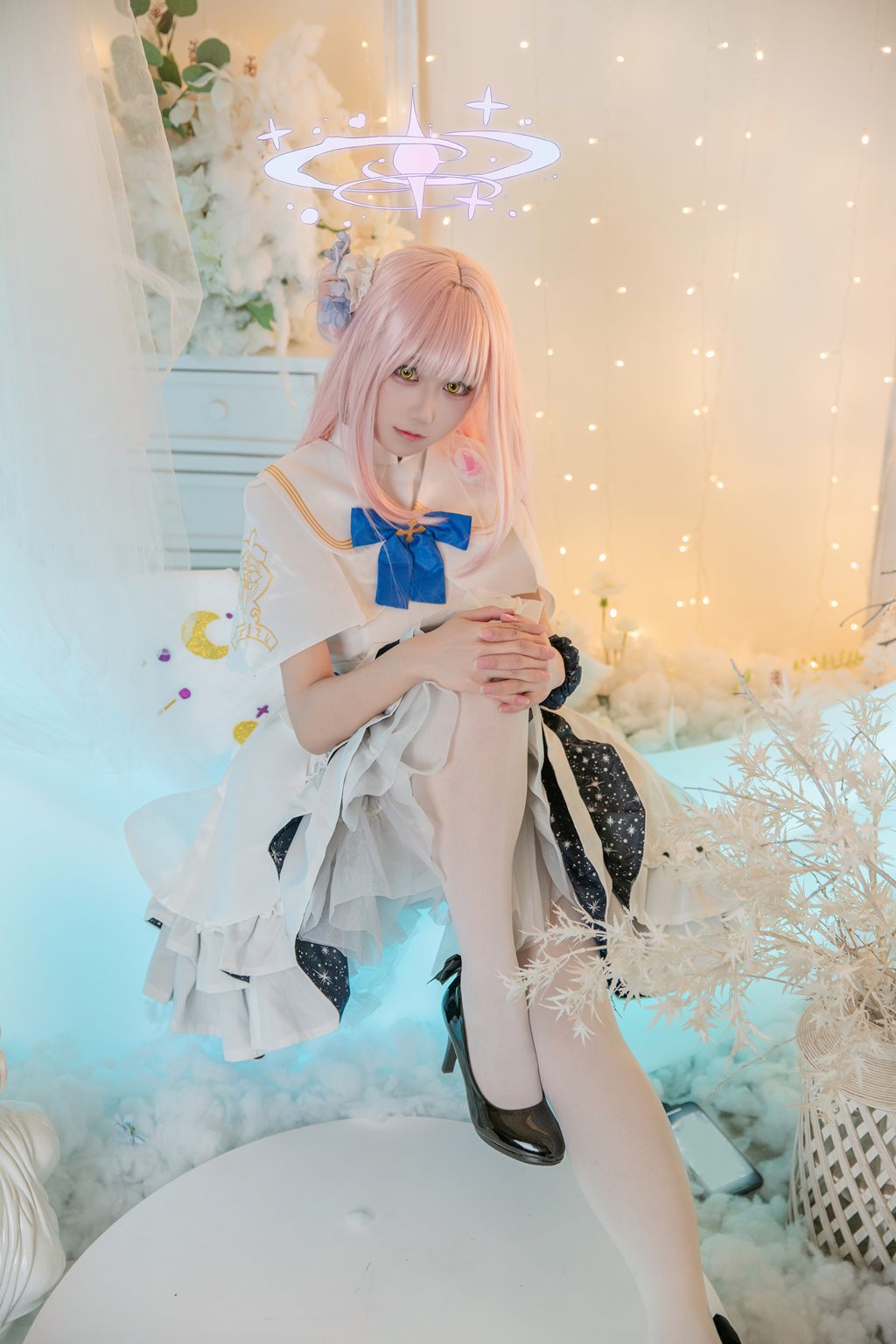 网紅Coser@lunananya 圣园未花 [24P-215MB] 网红写真-第2张