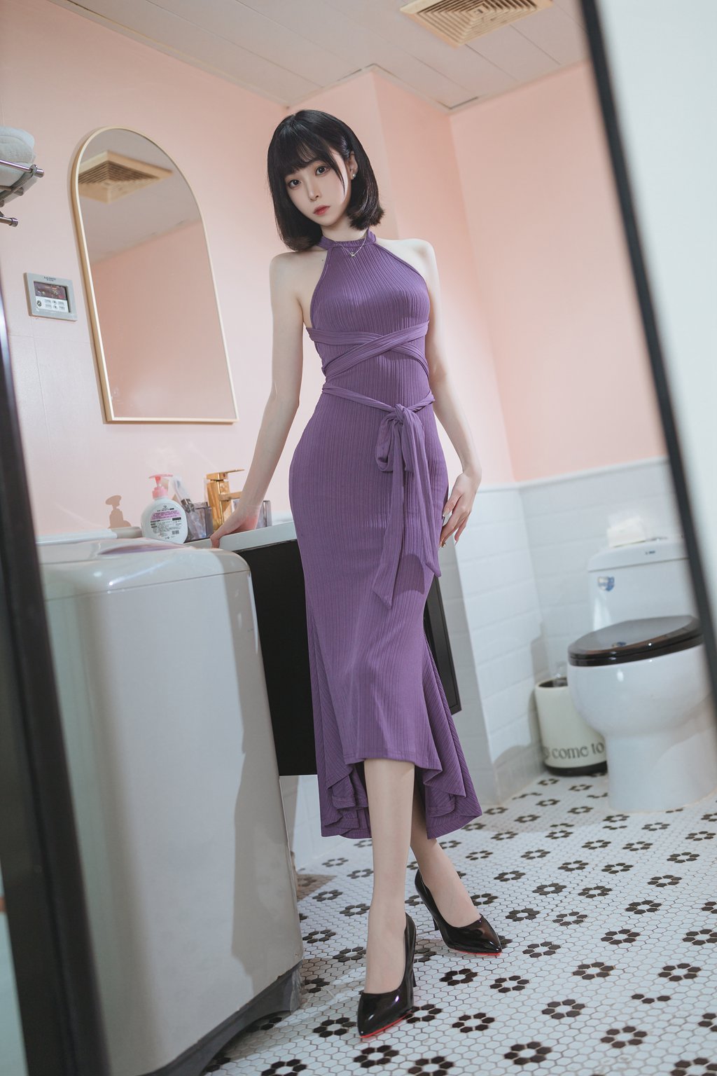 动漫博主@许岚LAN 紫韵人妻 [28P/449MB] 网红写真-第3张