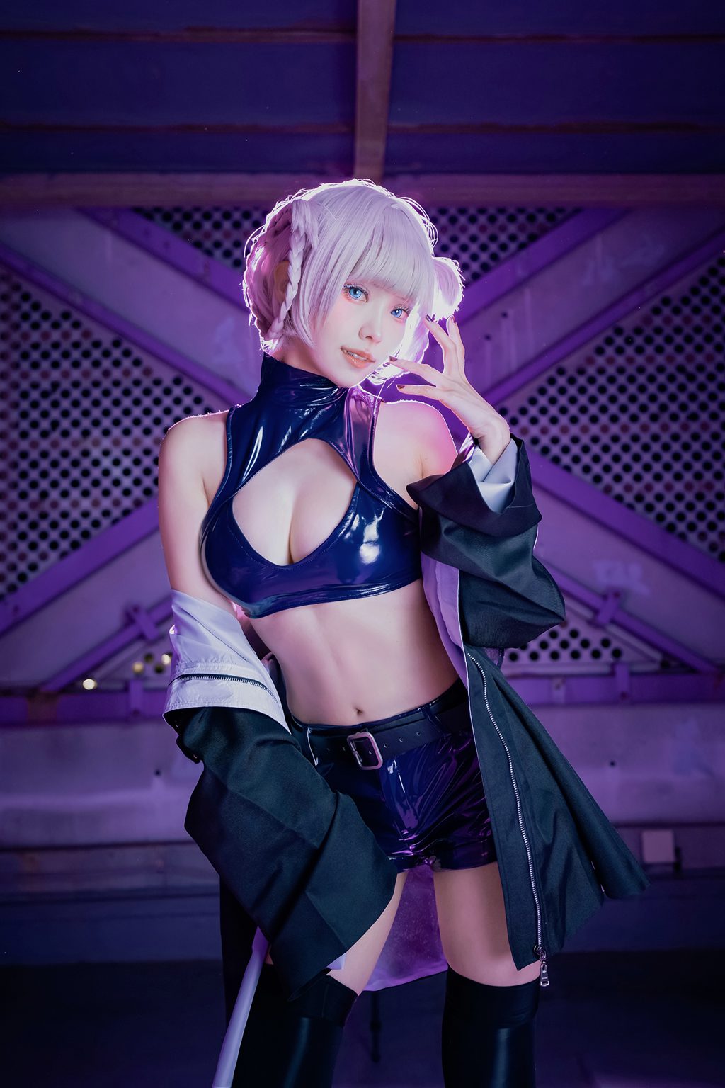 台湾Coser@ElyEE子 Nazuna (Bunny & Night) [40P-77MB] 网红写真-第3张