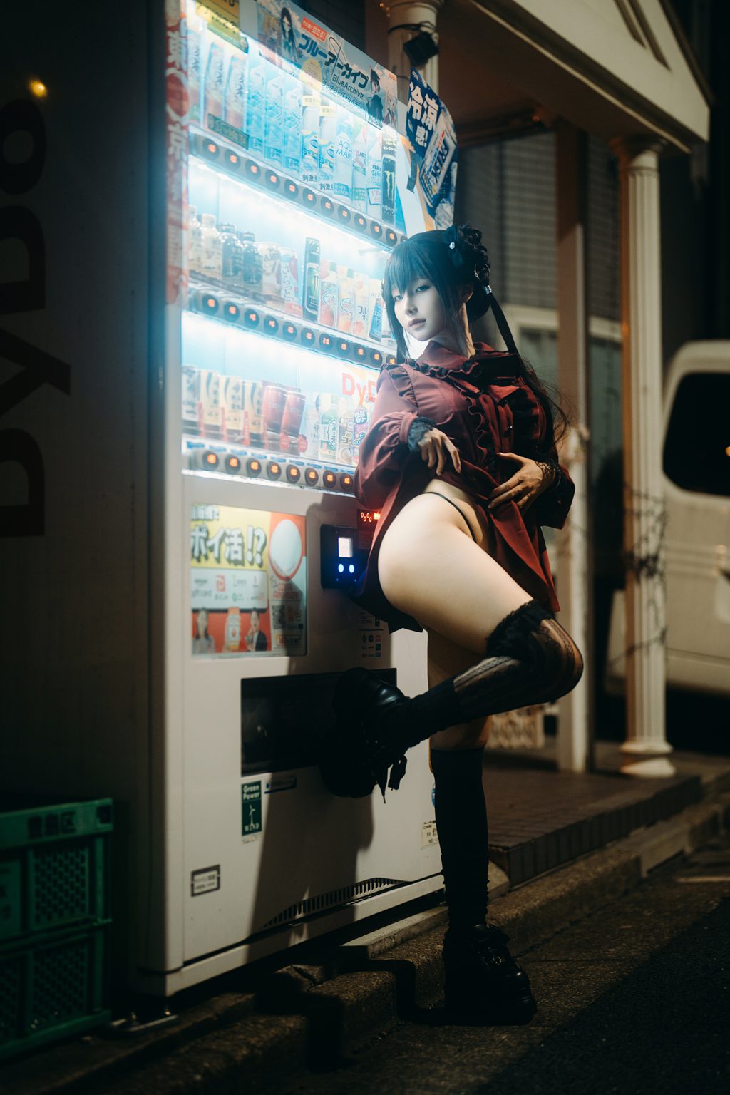 知名动漫博主@蠢沫沫 夜行 [57P/525MB] 网红写真-第4张