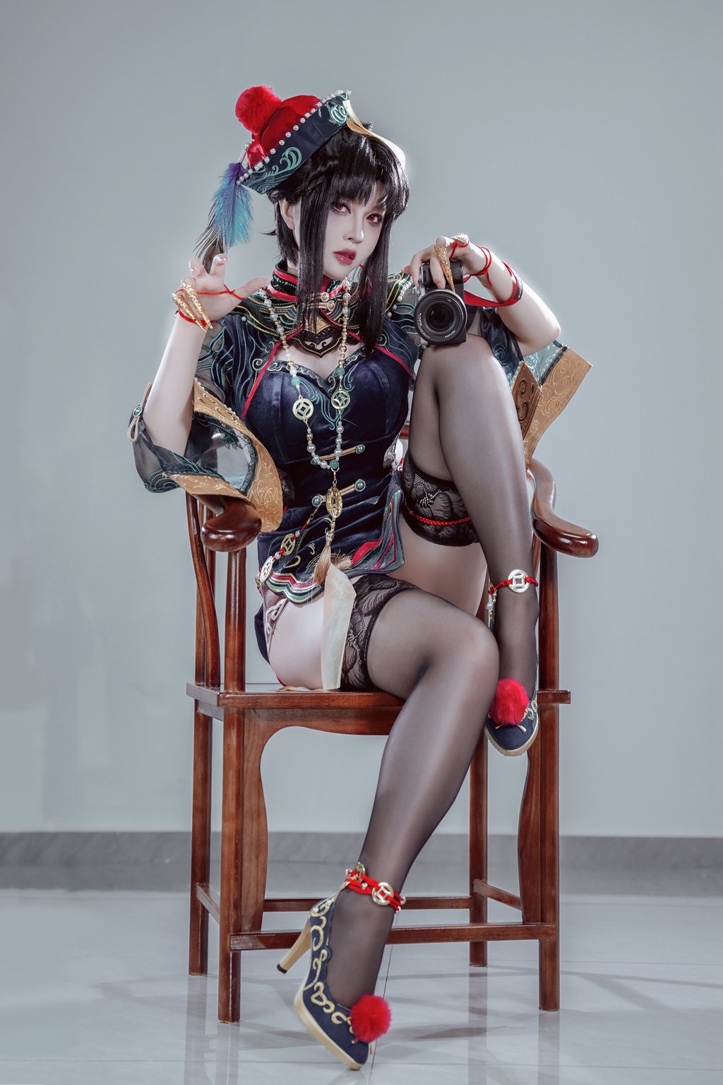 人气动漫Coser@半半子 玉玲珑[24P-2V-167M] 网红写真-第3张