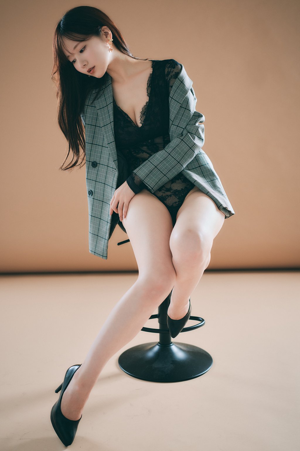 网紅Coser@いくみ –BLACK LADY [53P-9MB] 网红写真-第3张