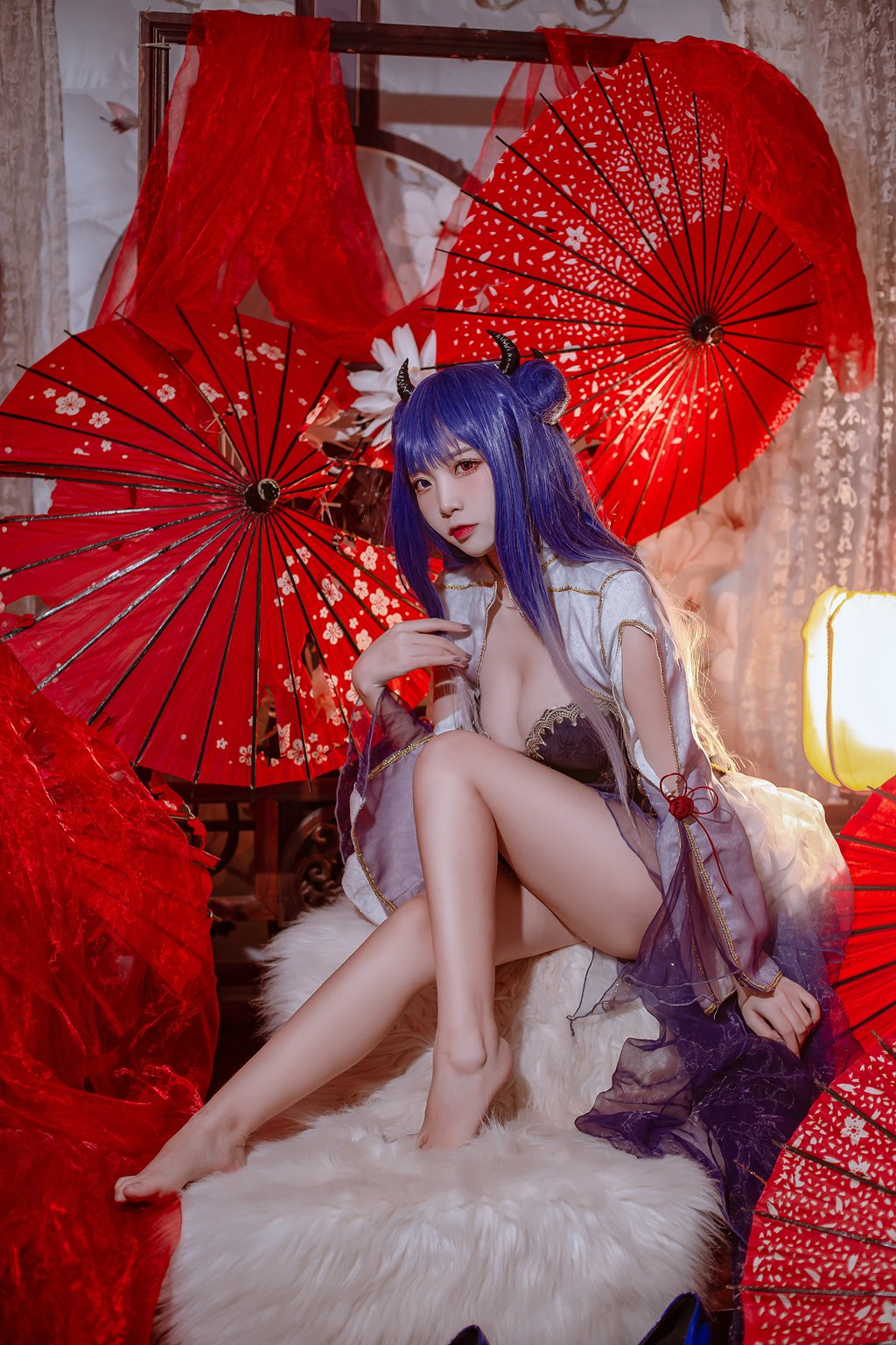 人气动漫博主@二佐Nisa 碧蓝航线 伊吹旗袍 [29P/197MB] 网红写真-第3张