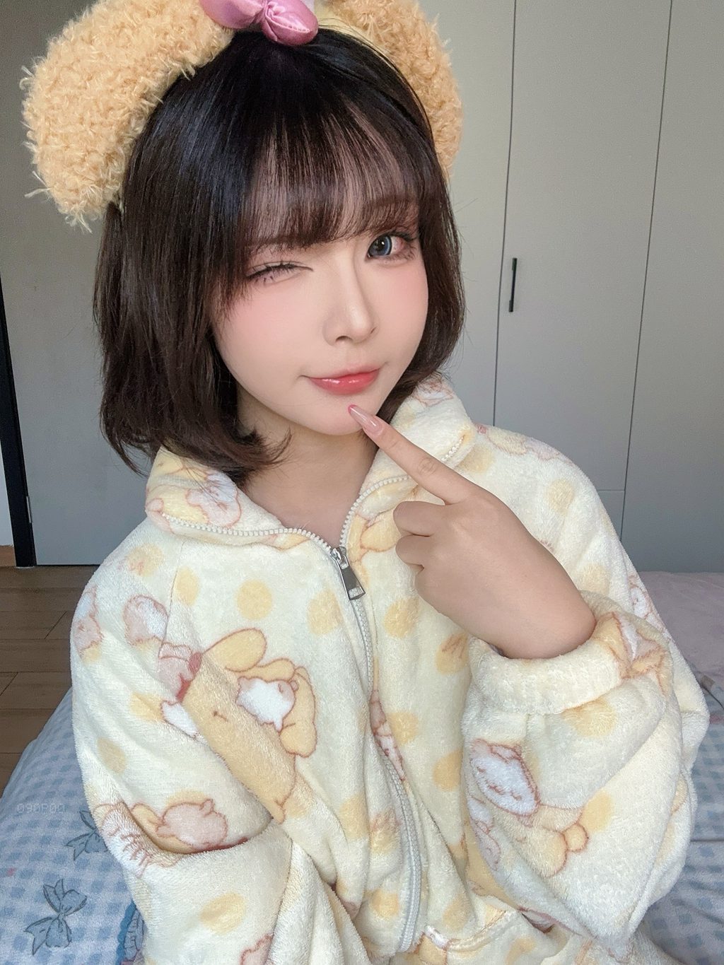 动漫博主@yuuhui玉汇 布丁狗[44P-1V-268.6M] 网红写真-第3张