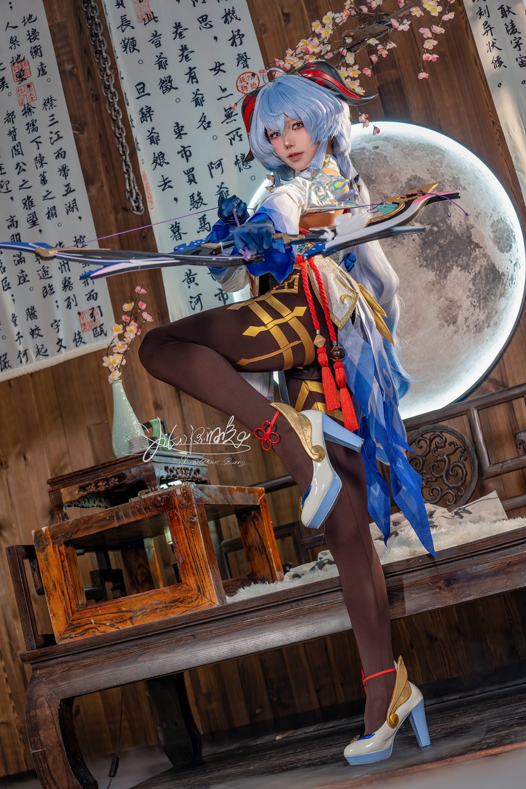 网紅博主@咬一口兔娘 循循守月 甘雨 [75P1V-1.51GB] 网红写真-第3张