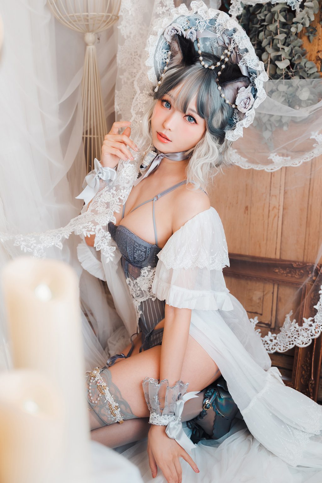 台湾Coser@ElyEE子 Ragdoll Cat Doll (布偶貓少女人形) [51P/165MB] 网红写真-第4张