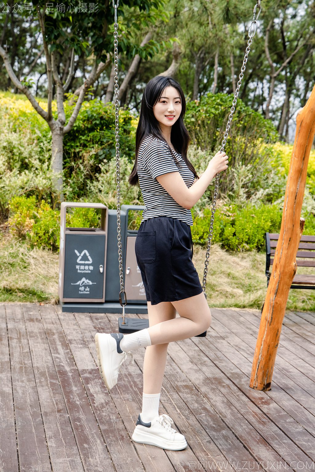 [足愉心摄影] NO.040 模特雅楠（搭配：体操服、白色短裙、白色棉袜、运动鞋（完整版）[115P/2V/14.8G] 年费专享-第2张