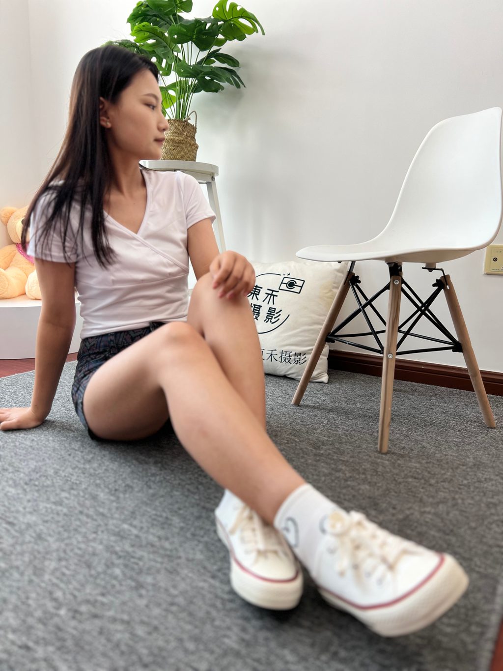 三禾摄影 NO.036 休闲短裤 棉袜 [157P/1V/938MB] 三禾摄影-第2张