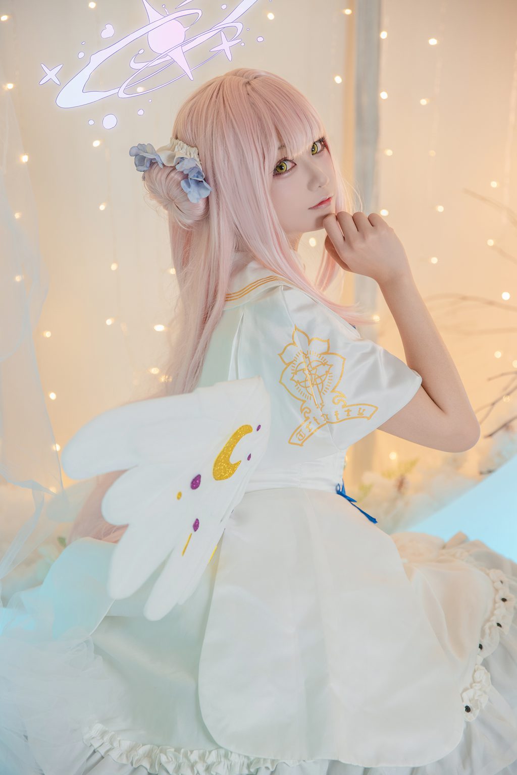 网紅Coser@lunananya 圣园未花 [24P-215MB] 网红写真-第1张