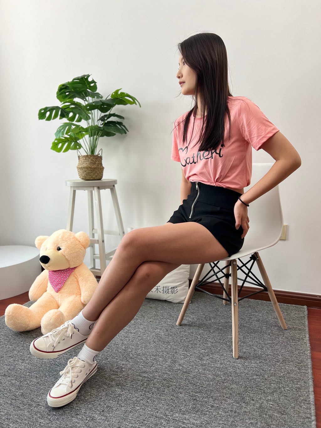 三禾摄影 NO.037 休闲短裤 棉袜 帆布鞋 [171P/2V/1.19GB] 三禾摄影-第2张