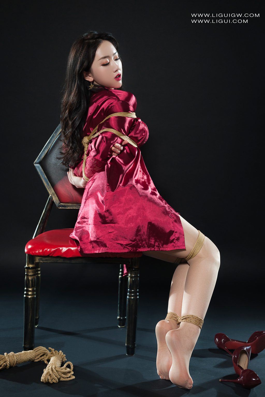 [Ligui丽柜] 2025.10.13 然情自缚 然然 [63P/84MB] Ligui丽柜-第2张