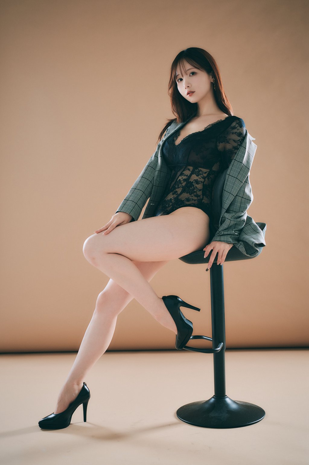 网紅Coser@いくみ –BLACK LADY [53P-9MB] 网红写真-第2张