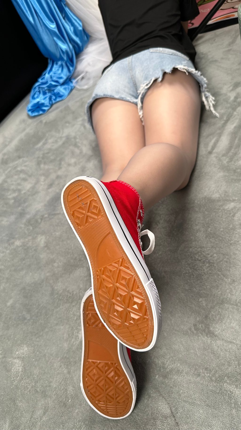 三禾摄影 NO.047 休闲短裤 肉丝 帆布鞋 [183P/1V/1.48GB] 三禾摄影-第3张