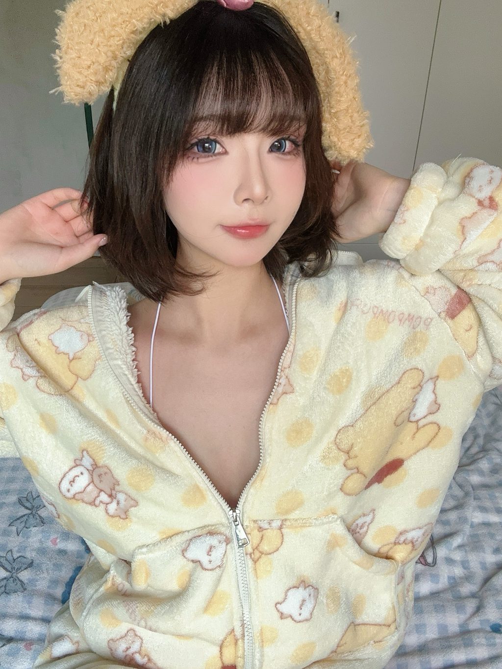 动漫博主@yuuhui玉汇 布丁狗[44P-1V-268.6M] 网红写真-第2张