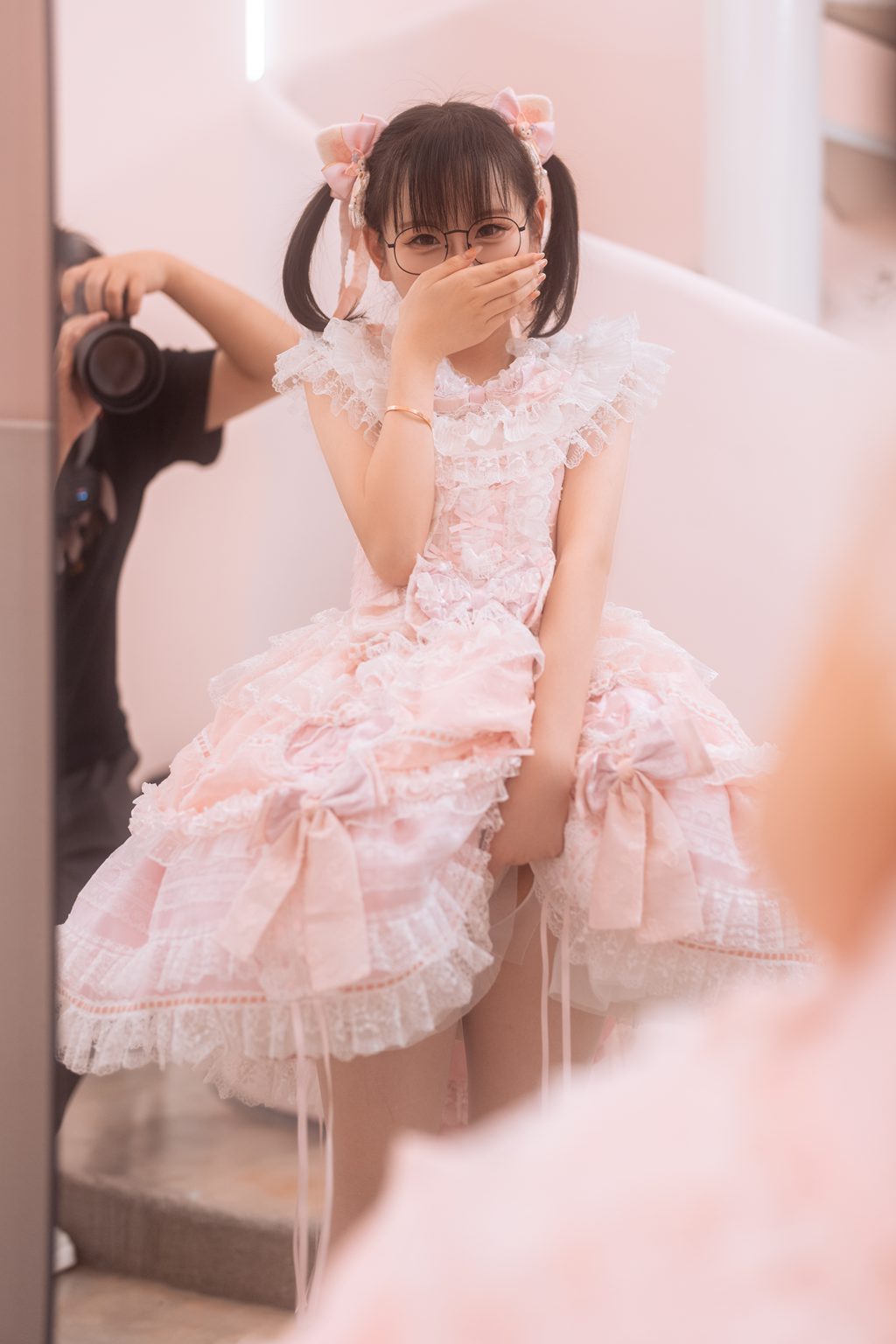 网紅Coser@幼水铃衣 –小蛋糕加JK[30P-1V-1.5G] 网红写真-第2张