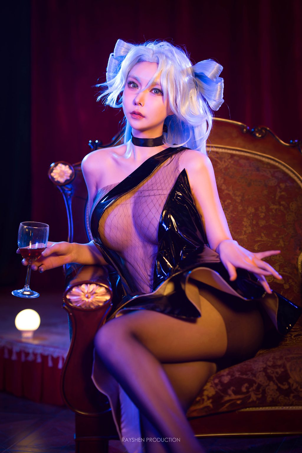 动漫Coser@亚马逊鲶鱼 香槟怪盗[32P-2V-144.4M] 网红写真-第2张