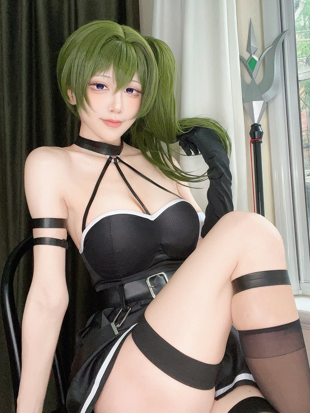 知名动漫博主@水淼aqua 2024年05月fantia订阅 葬送のフリーレン Übel💚 [33P-95M] 网红写真-第2张