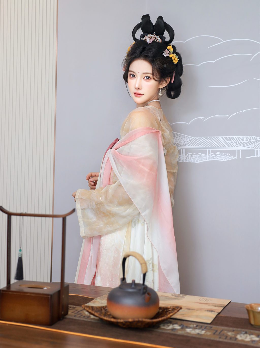 秀人模特@梨霜&金允熙 -内购无水印-唐装[112P／461MB] 年费专享-第2张