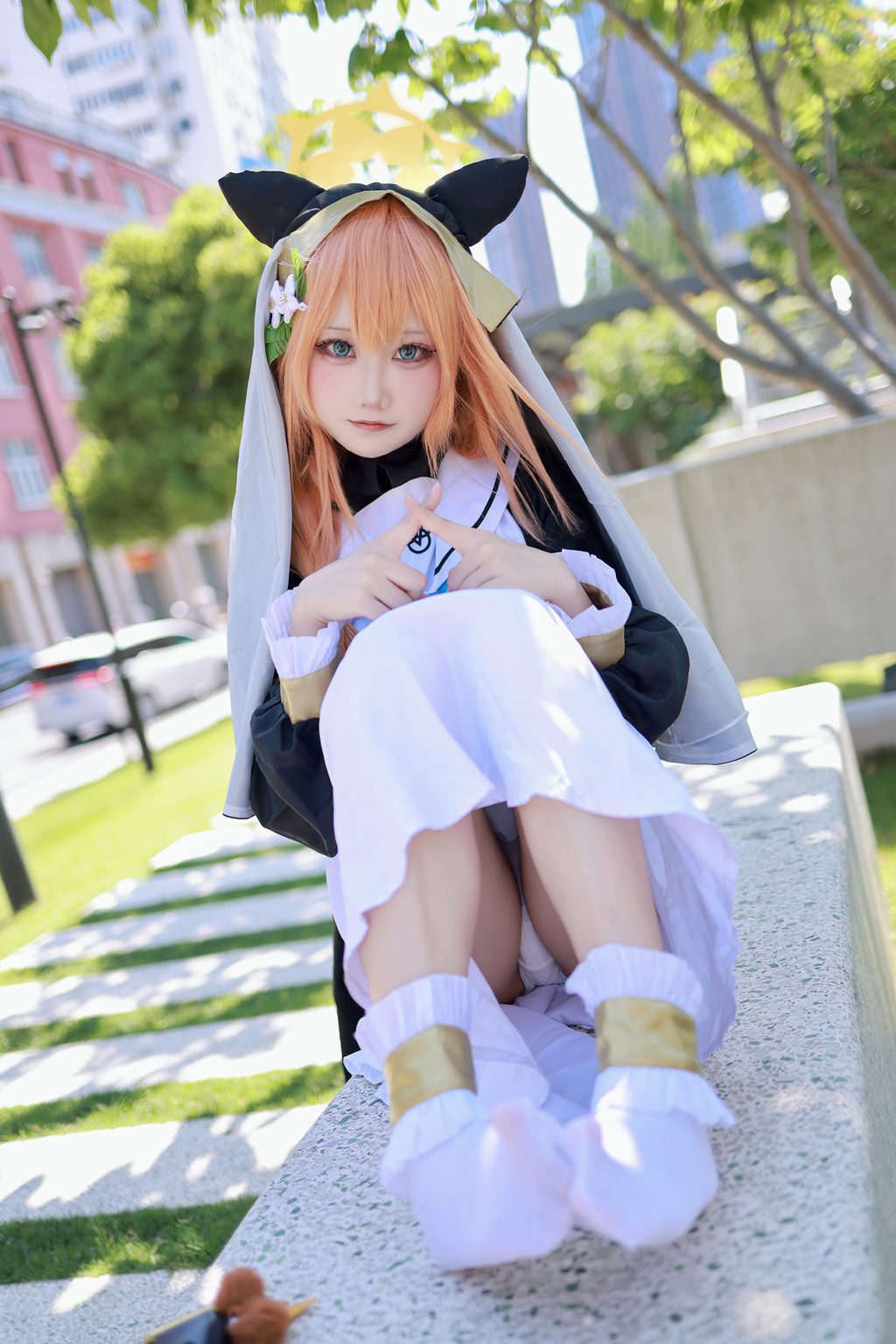 网紅Coser@lunananya 伊洛玛丽 修女 [35P-229MB] 网红写真-第2张