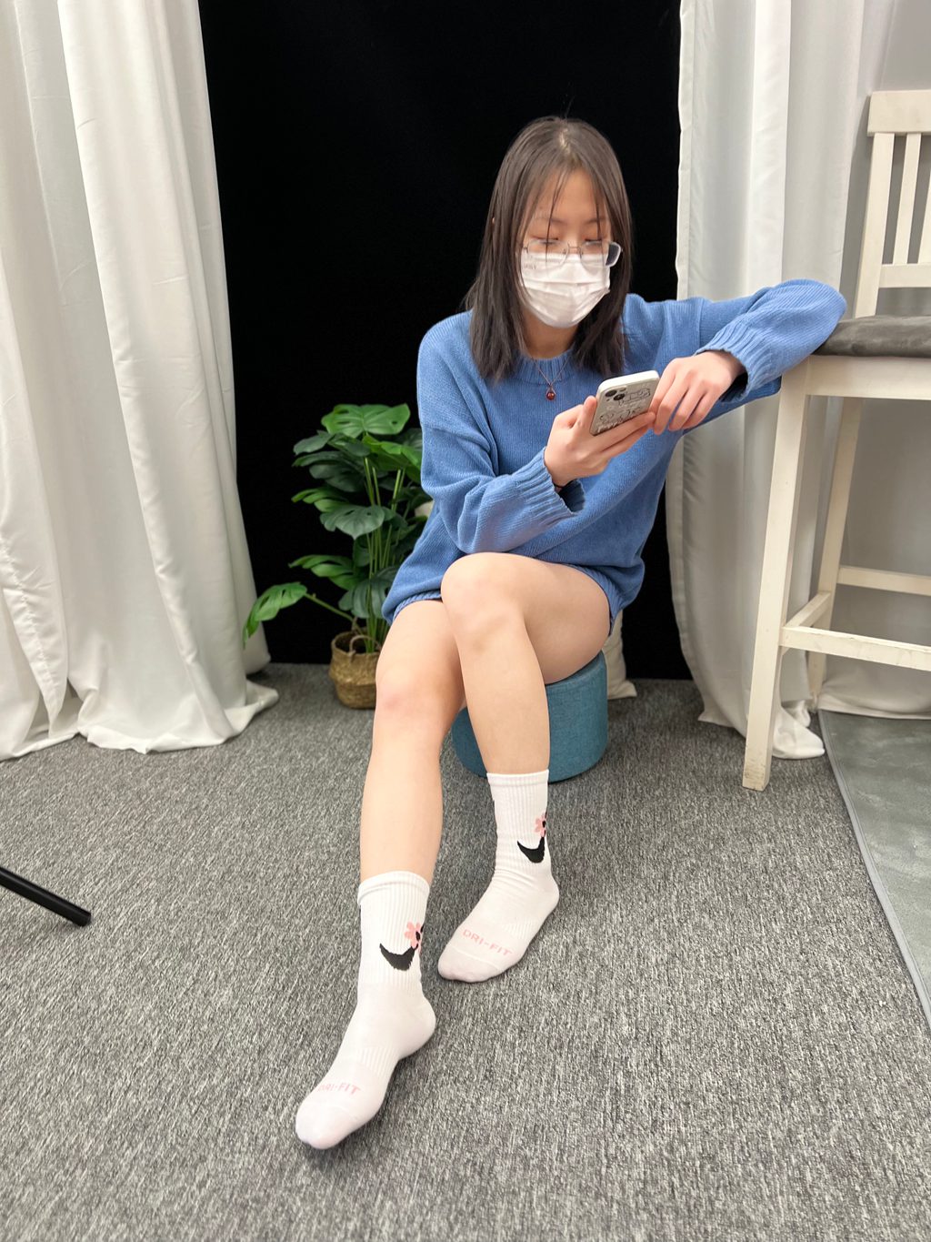 三禾摄影 NO.033 休闲短裤 棉袜 小白鞋 [183P/2V/4.36GB] 三禾摄影-第1张