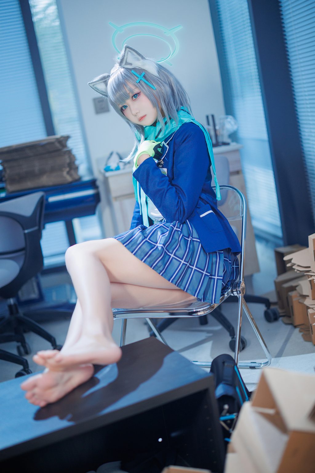 网紅Coser@lunananya 场照 砂狼白子 [16P-131MB] 网红写真-第2张