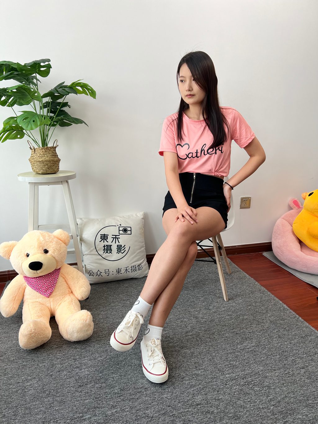 三禾摄影 NO.037 休闲短裤 棉袜 帆布鞋 [171P/2V/1.19GB] 三禾摄影-第1张