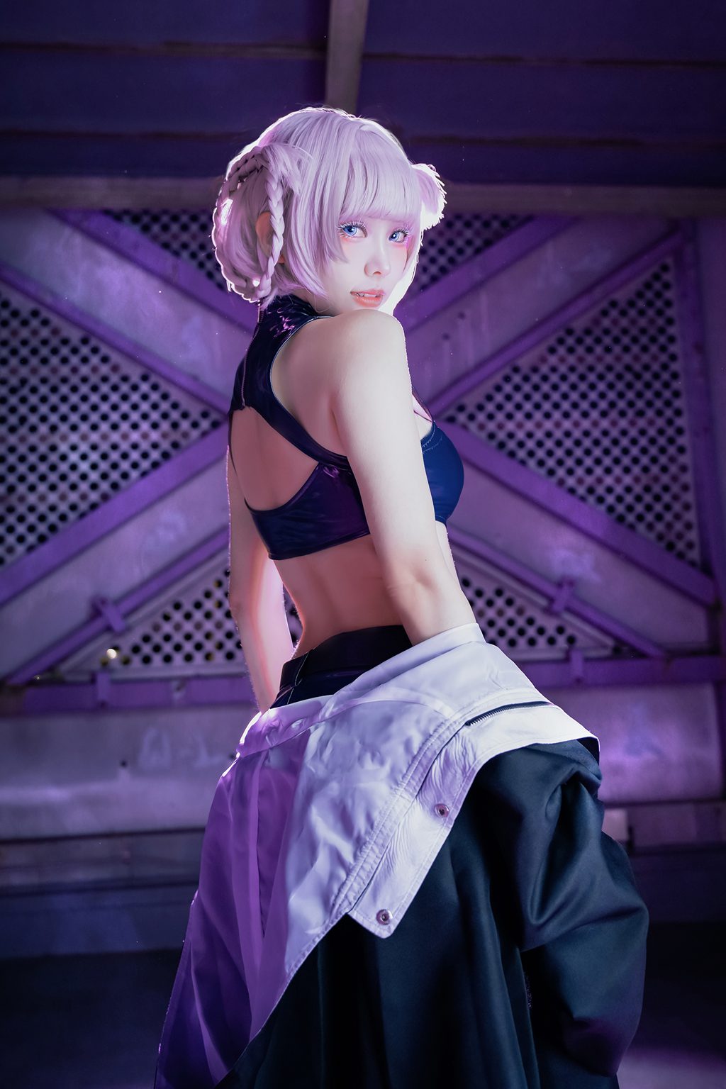 台湾Coser@ElyEE子 Nazuna (Bunny & Night) [40P-77MB] 网红写真-第1张