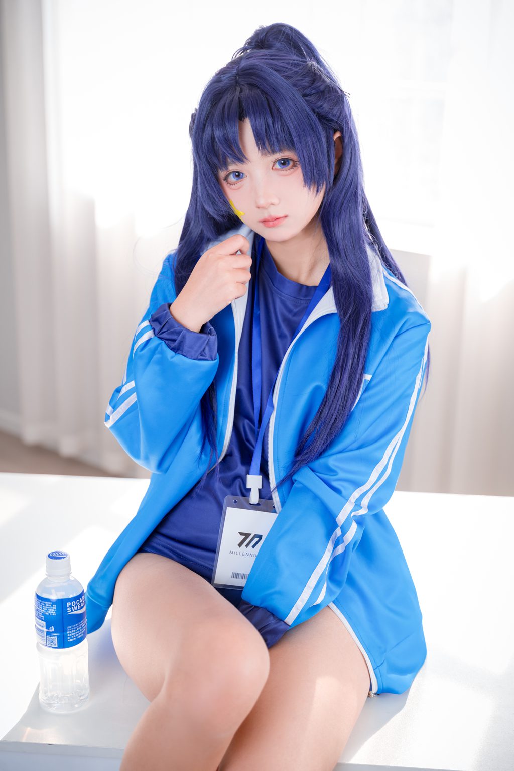 动漫博主@喜欢爱理吗 体操服优香 [75P/137MB] 网红写真-第1张