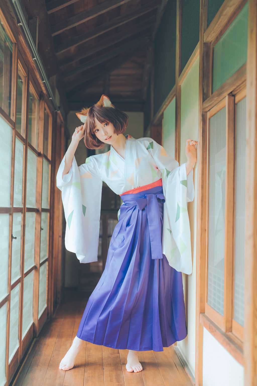 台湾Coser@ElyEE子 23.July A-Dongitsune Taisho-era 大正小狐狸[45P1V94MB] 网红写真-第1张