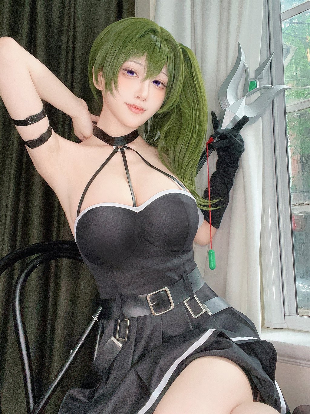 知名动漫博主@水淼aqua 2024年05月fantia订阅 葬送のフリーレン Übel💚 [33P-95M] 网红写真-第1张