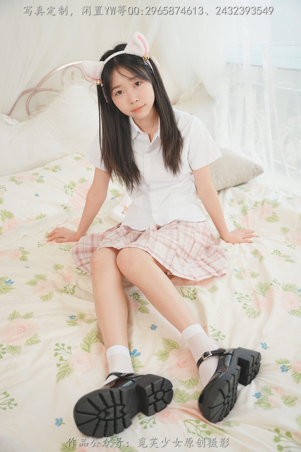 [觅芙少女] NO.162 敏敏——今天做你的jk小喵喵~[123P/1V/931MB] 年费专享-第1张