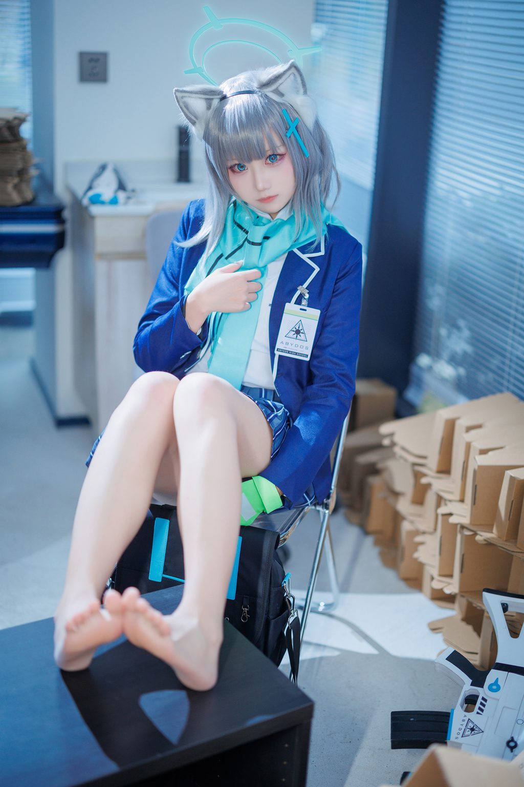 网紅Coser@lunananya 场照 砂狼白子 [16P-131MB] 网红写真-第1张
