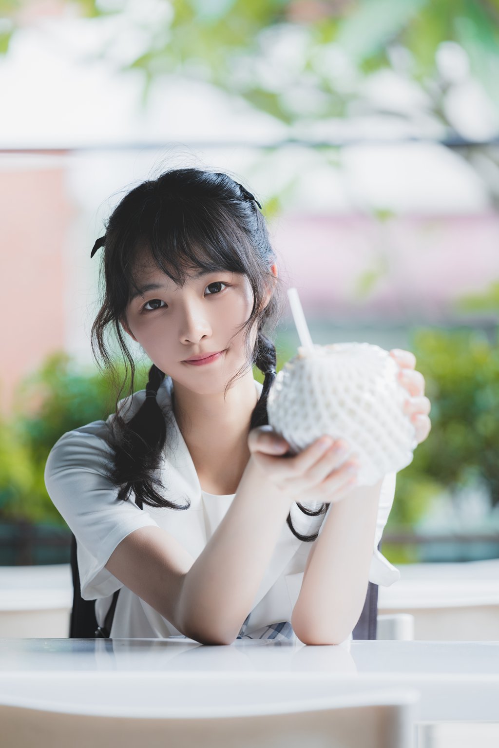 网紅Coser@西呱呀呀呀 –制服的西瓜[18P-200M] 网红写真-第1张