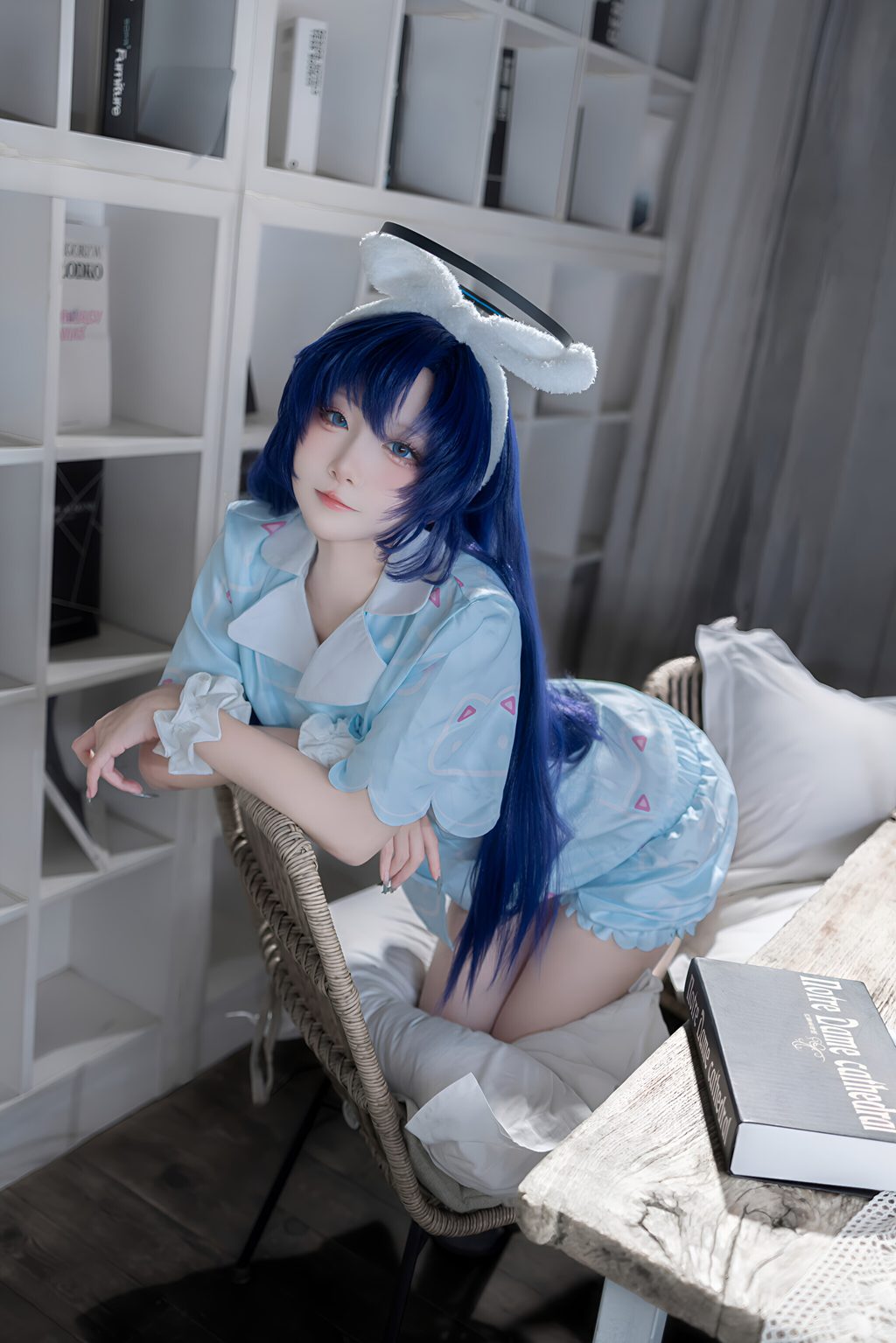 网紅Coser@纸悦Etsu_ko –优香睡衣[35P-209M] 网红写真-第4张