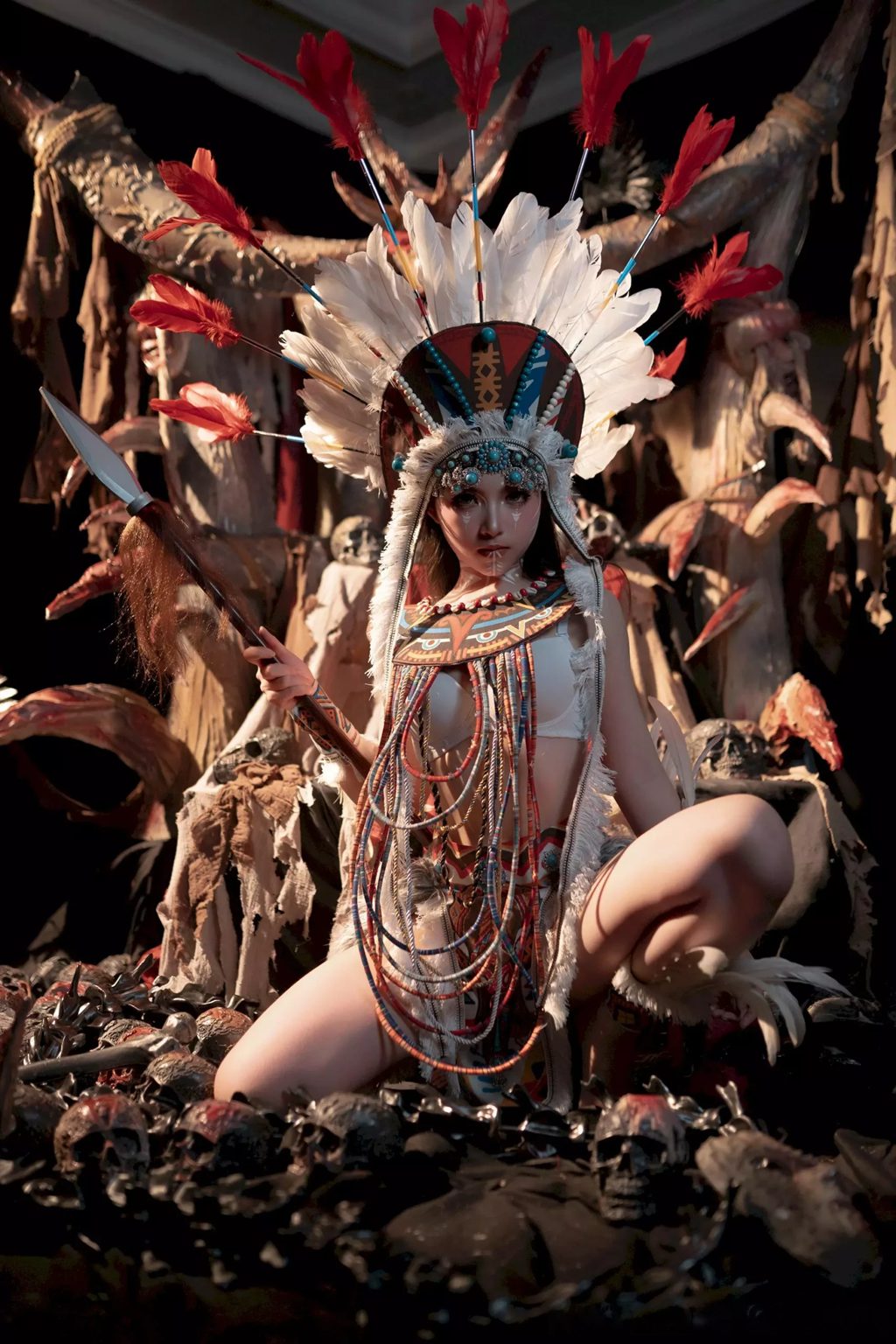 动漫博主@Bangni邦尼 印第安 (紫舞龙) [99P355MB] 网红写真-第4张