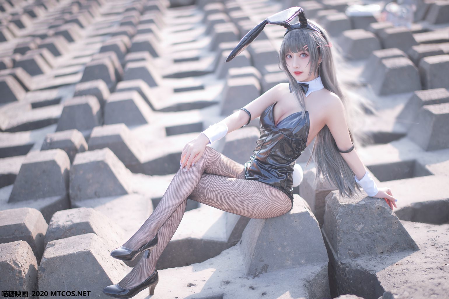 喵糖映画少女 TML.011 麻衣学姐兔女郎[20P／217MB] 其它写真-第4张