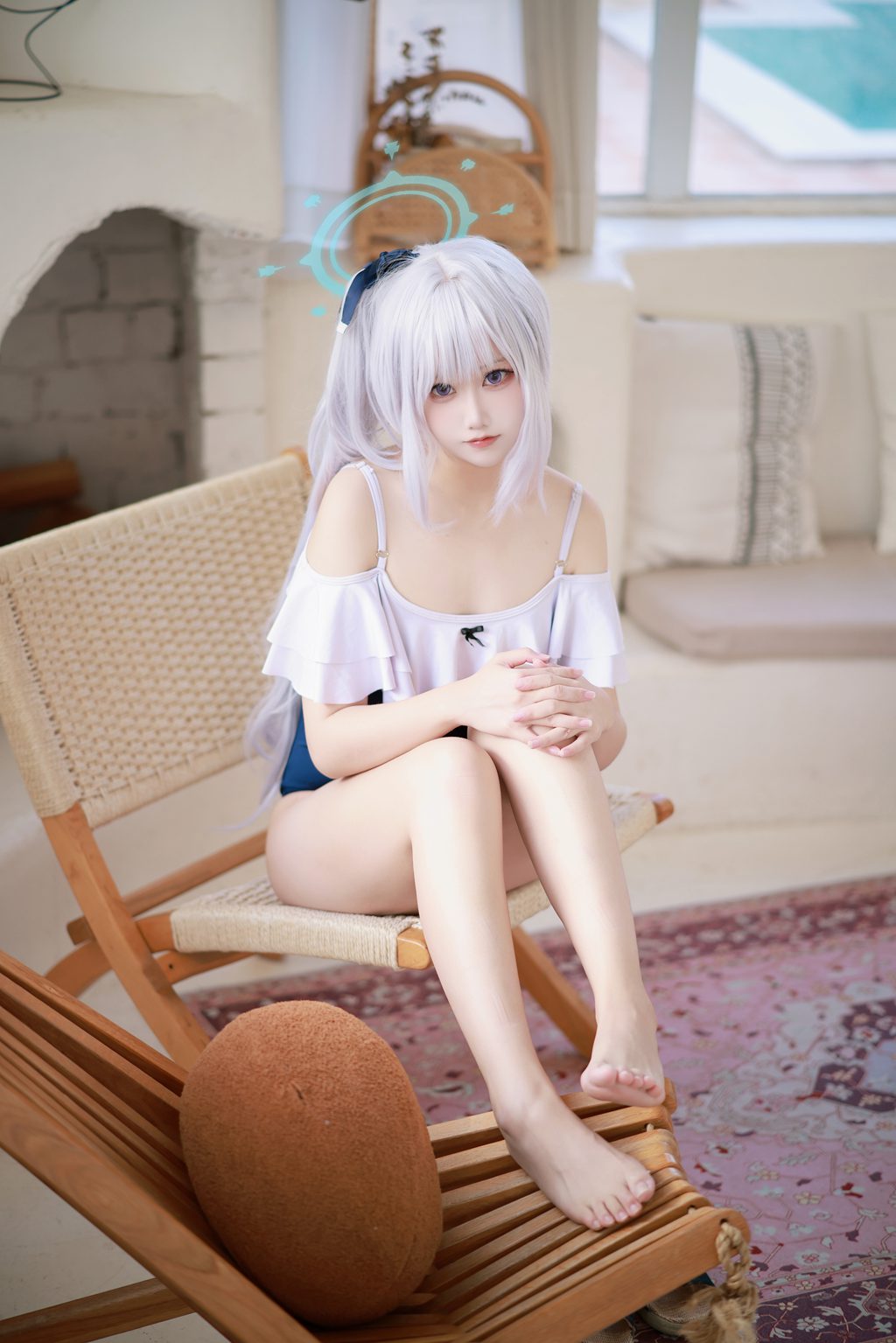 动漫博主@lunananya 宫子泳装 [20P-88MB] 网红写真-第4张