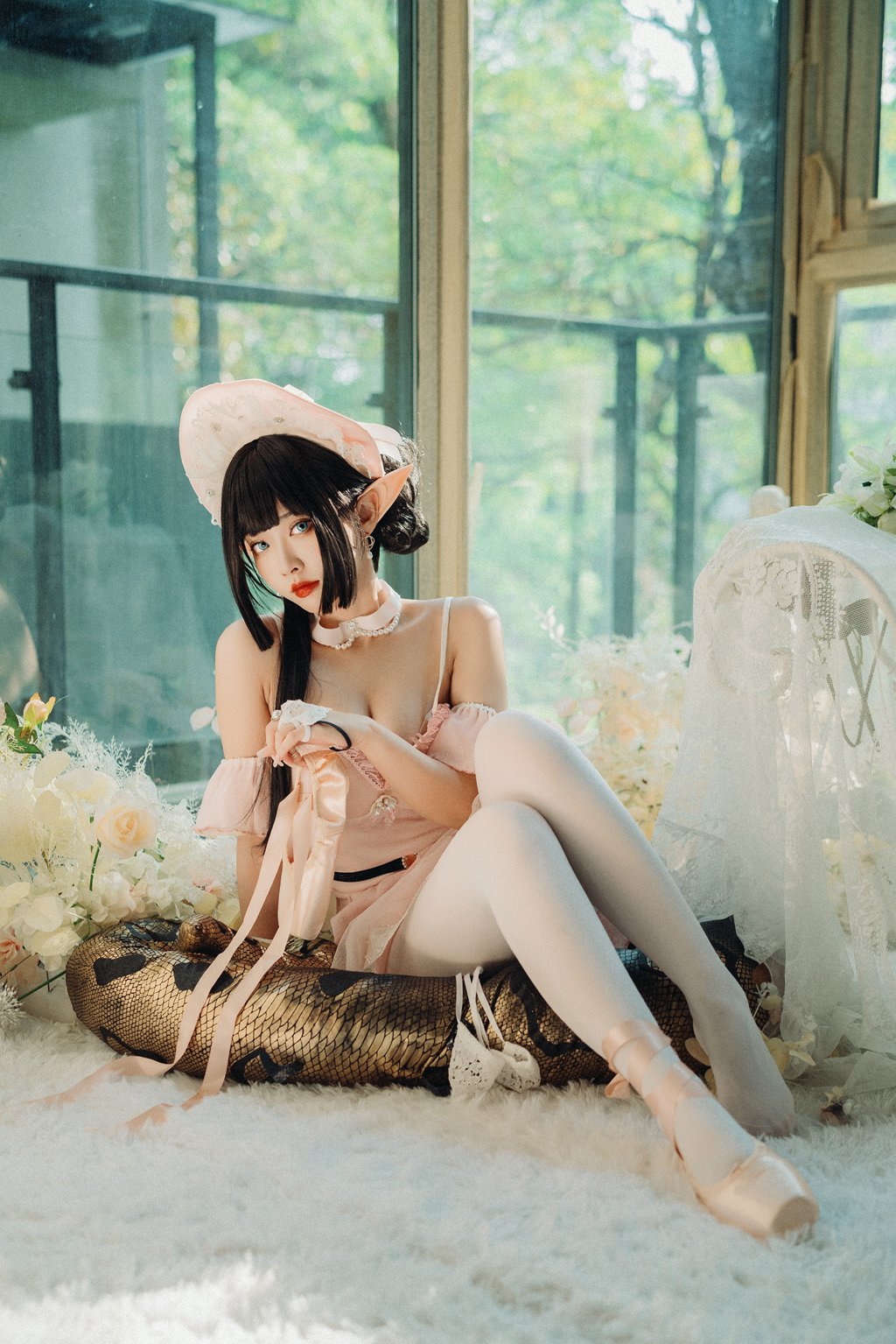 动漫博主@宮本桜 –森蚺芭蕾[33P-408.1M] 网红写真-第4张