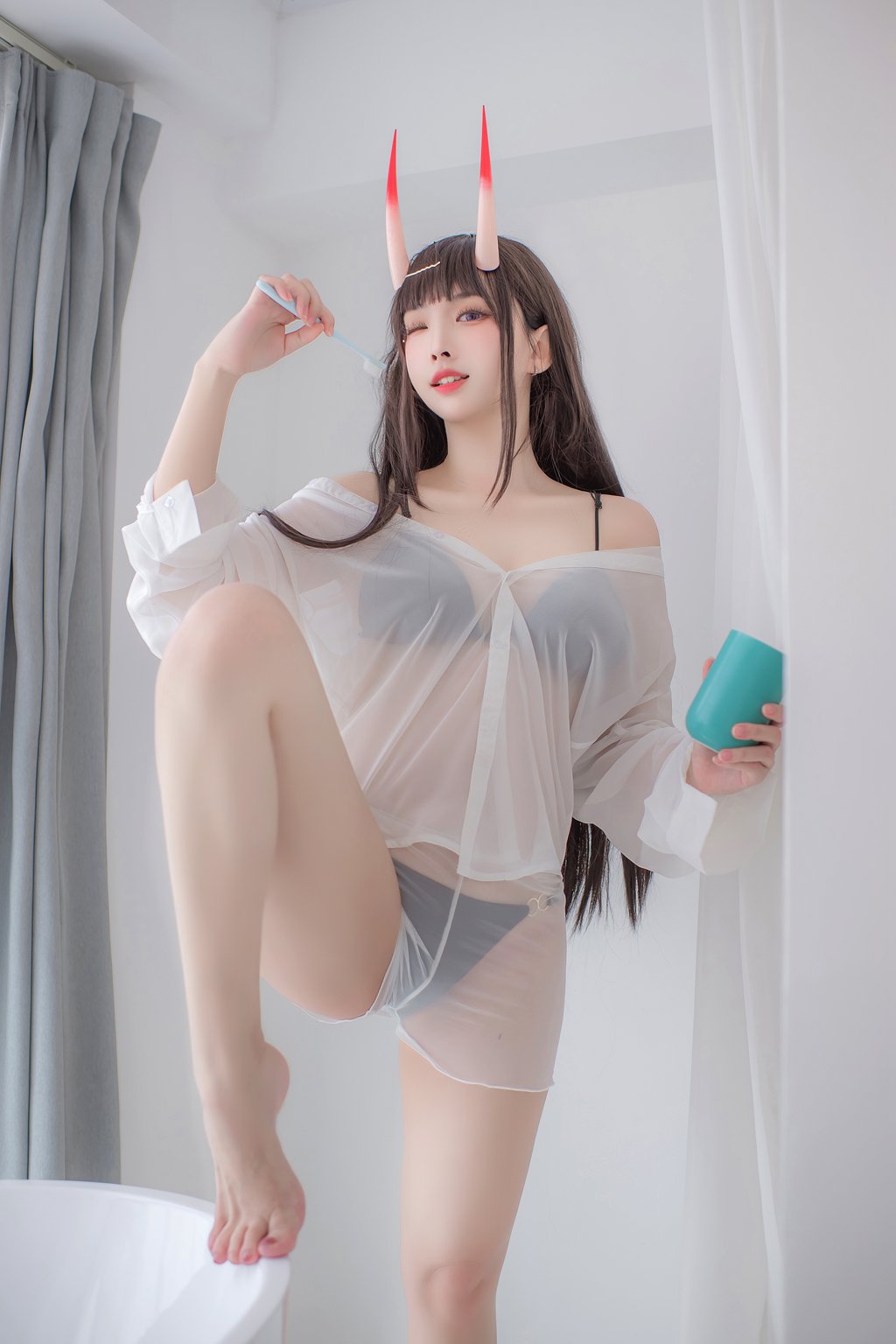 动漫博主@宮本桜 –碧蓝航线 能代本典藏版 [50P-744MB] 网红写真-第4张