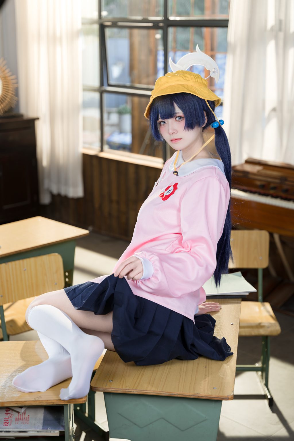 人气Coser@九柒喵 妃咲幼稚园 (蔚蓝档案) [25P-111M] 网红写真-第4张