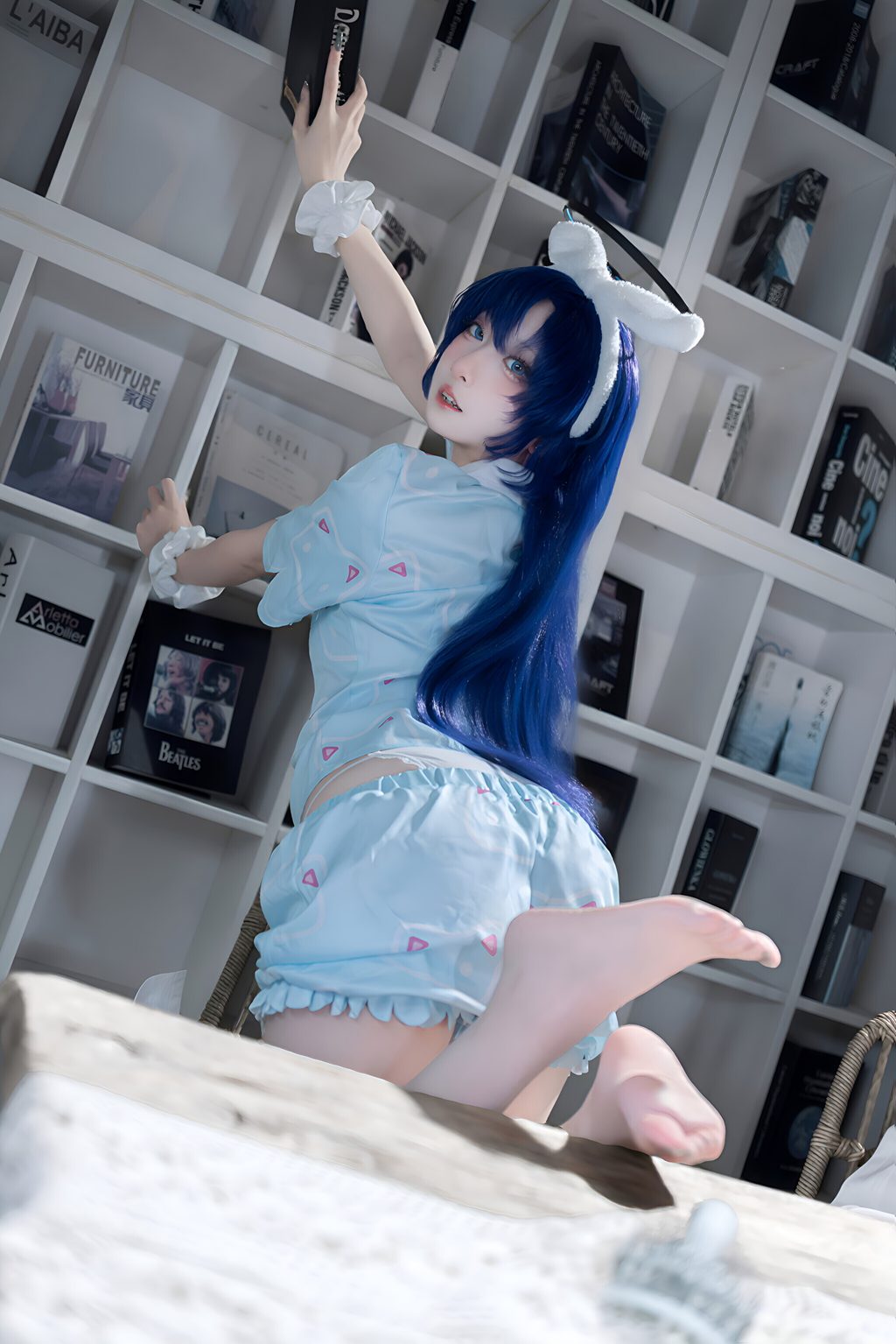 网紅Coser@纸悦Etsu_ko –优香睡衣[35P-209M] 网红写真-第3张