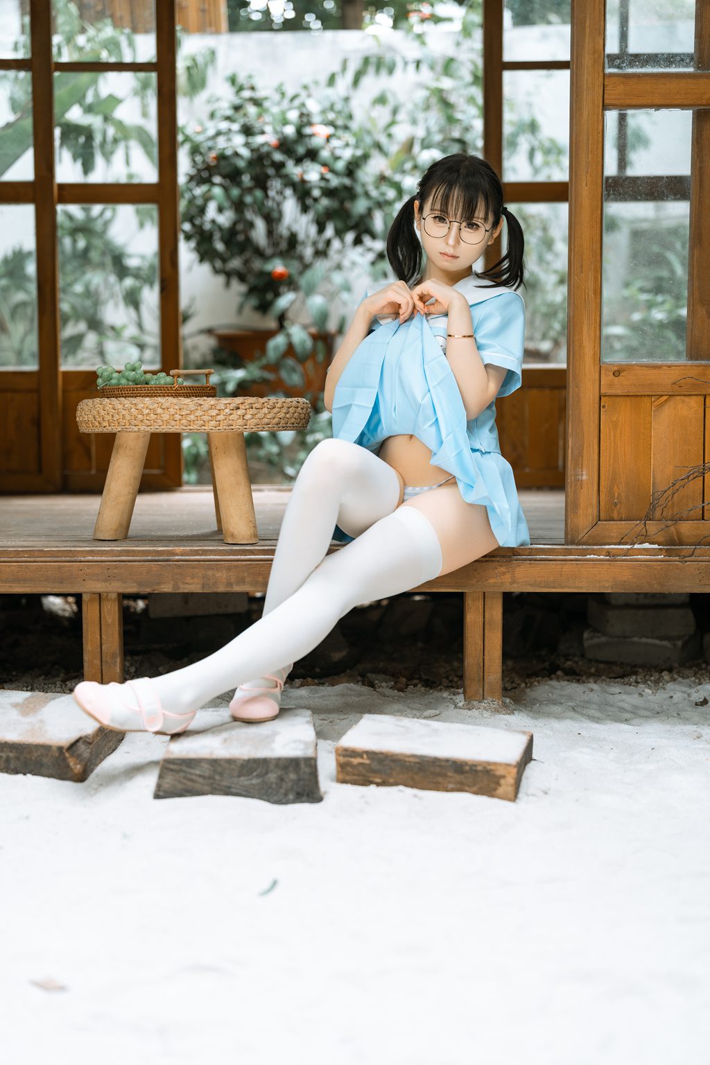 网紅Coser@幼水铃衣 –双马尾[79P-1V-1.42G] 网红写真-第4张