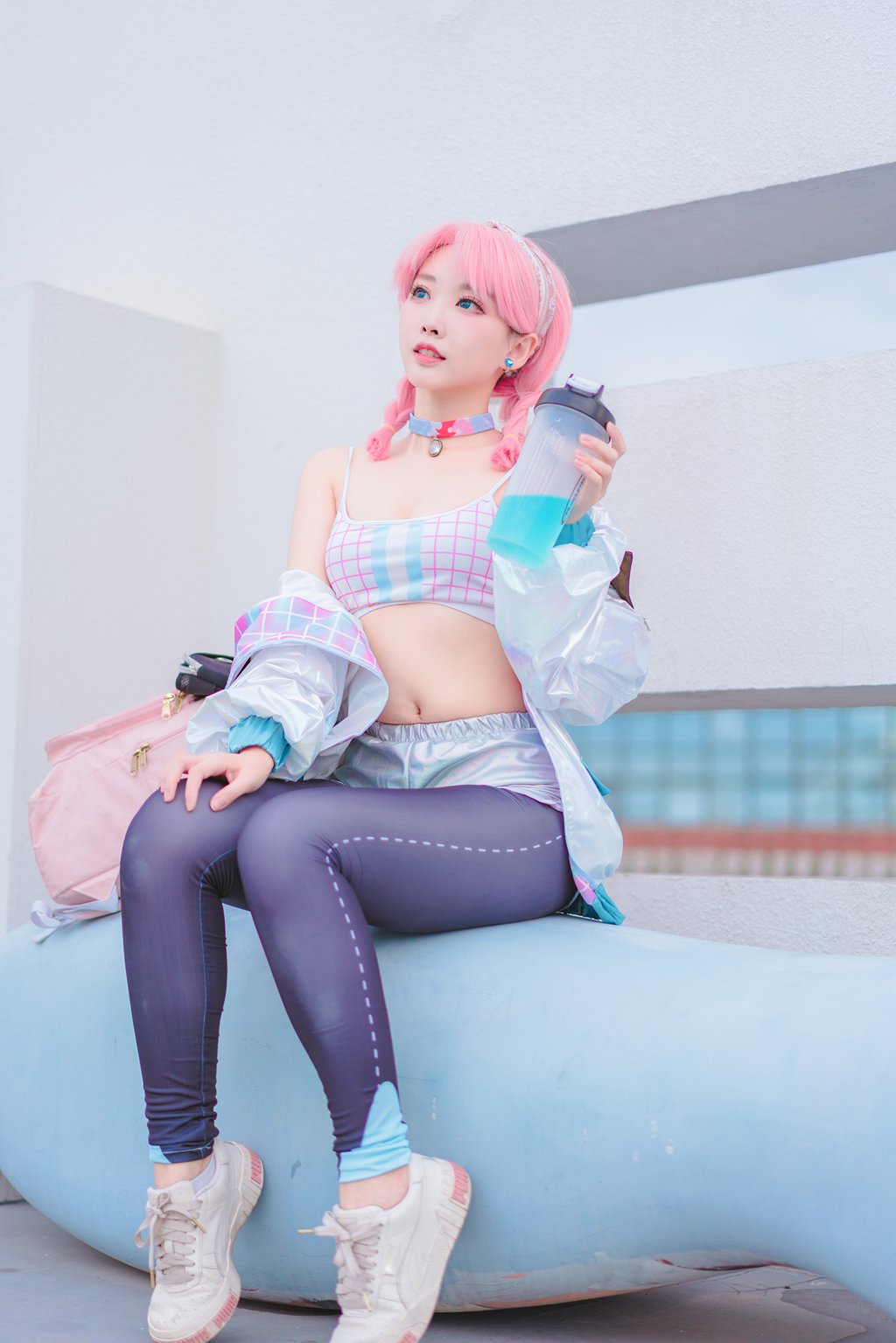 动漫博主@宮本桜 –蓝毒[16P-322.3M] 网红写真-第3张