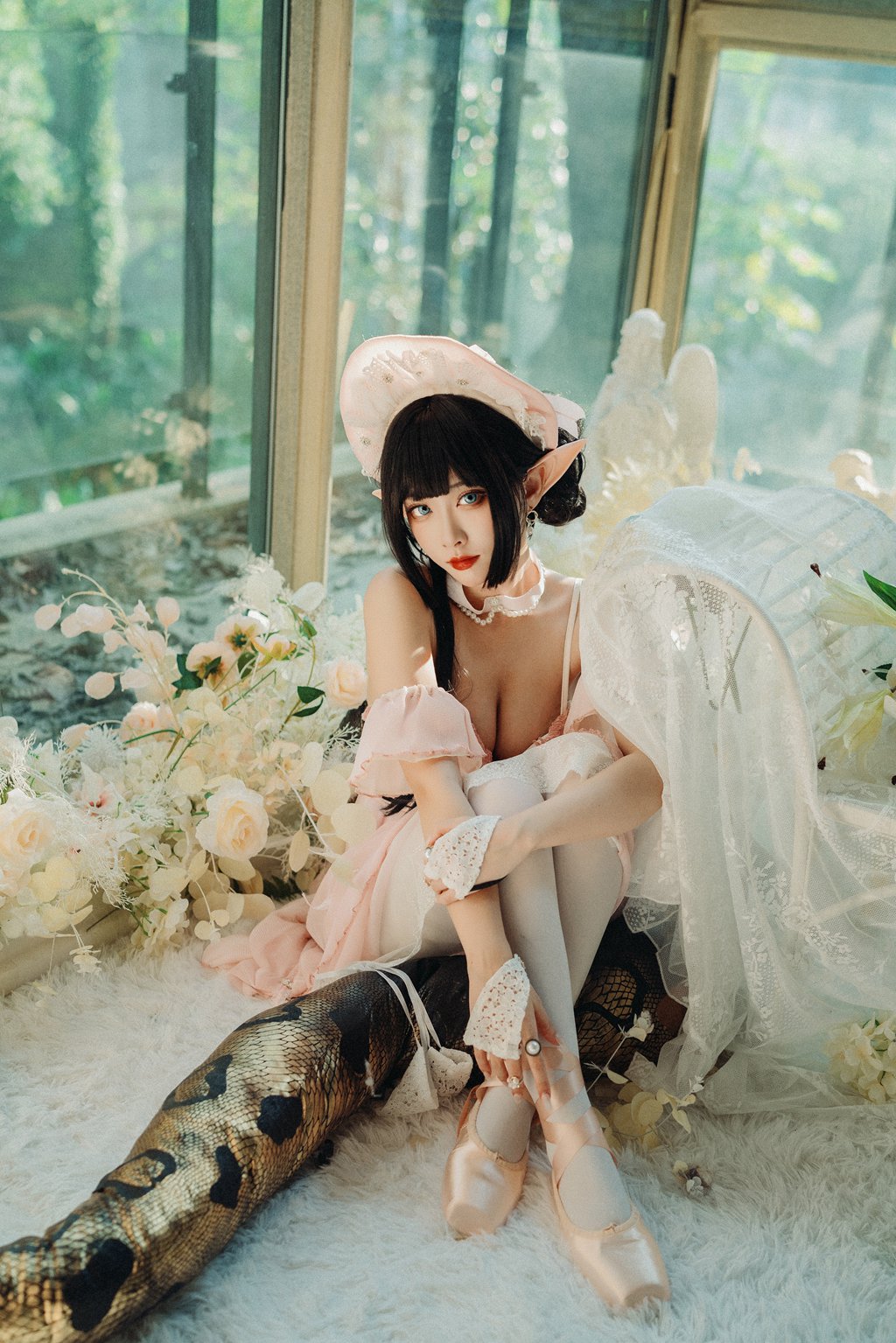 动漫博主@宮本桜 –森蚺芭蕾[33P-408.1M] 网红写真-第3张