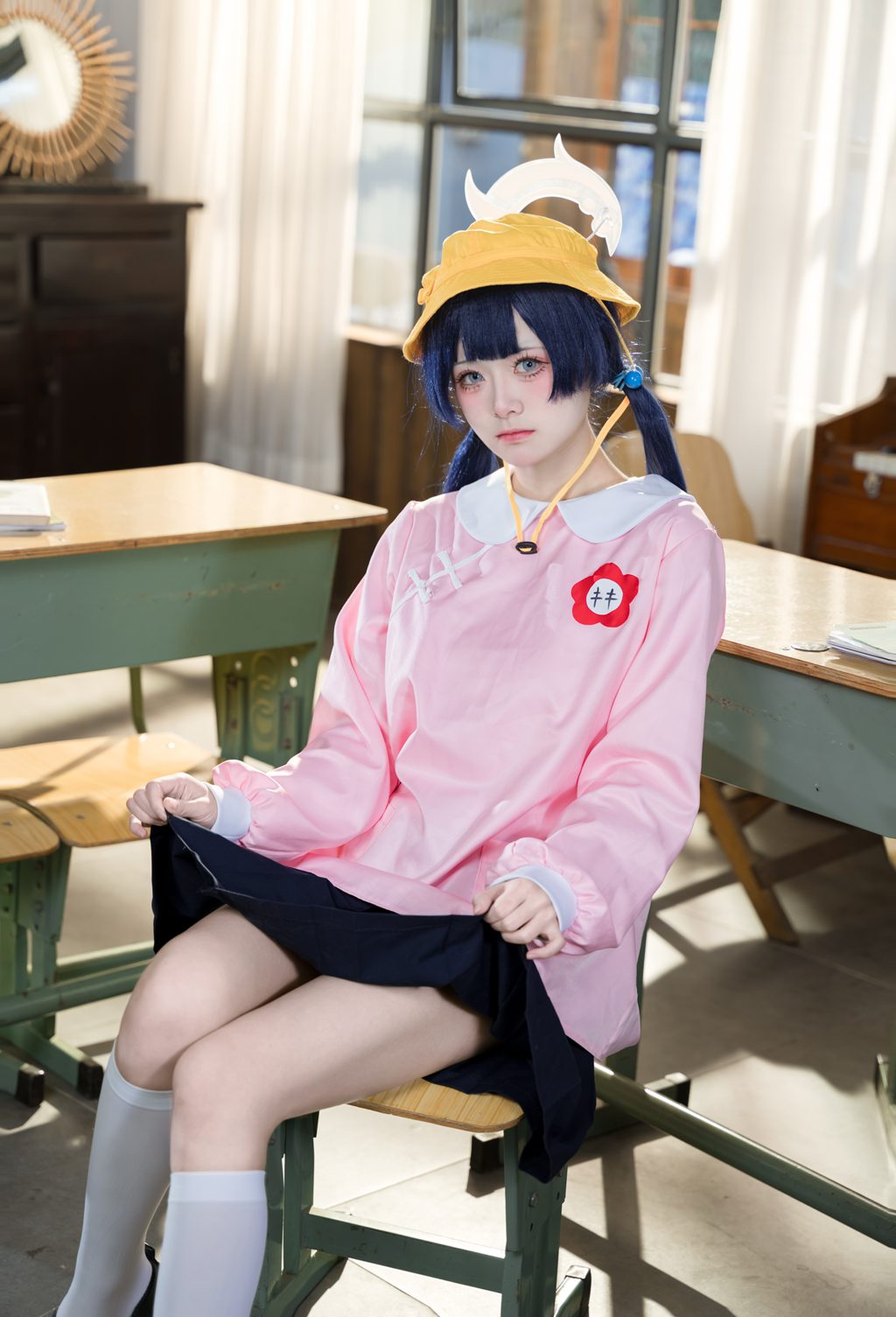 人气Coser@九柒喵 妃咲幼稚园 (蔚蓝档案) [25P-111M] 网红写真-第3张