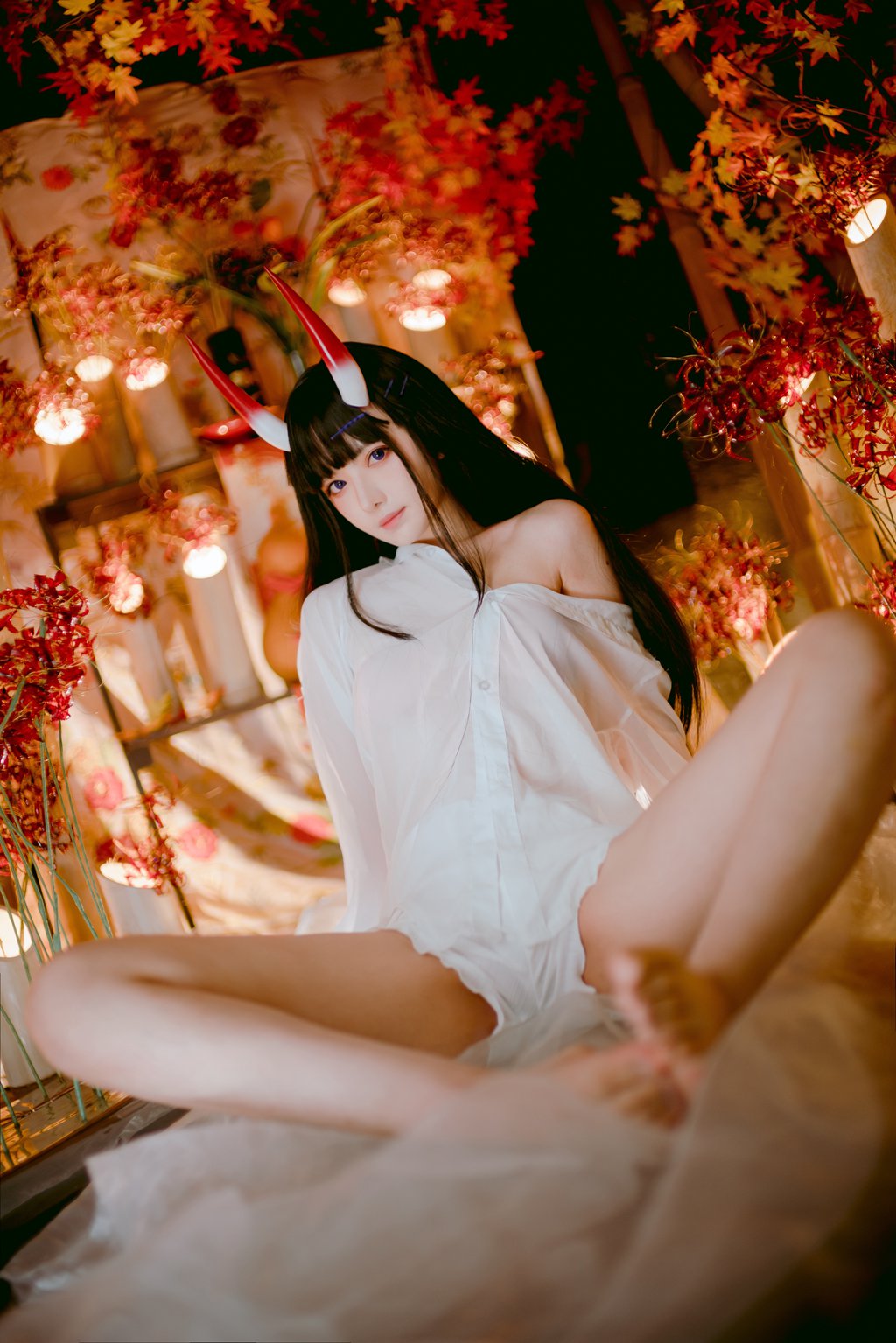 人气动漫Coser@Shika小鹿鹿 能代六叠间[17P-1V-125M] 网红写真-第3张