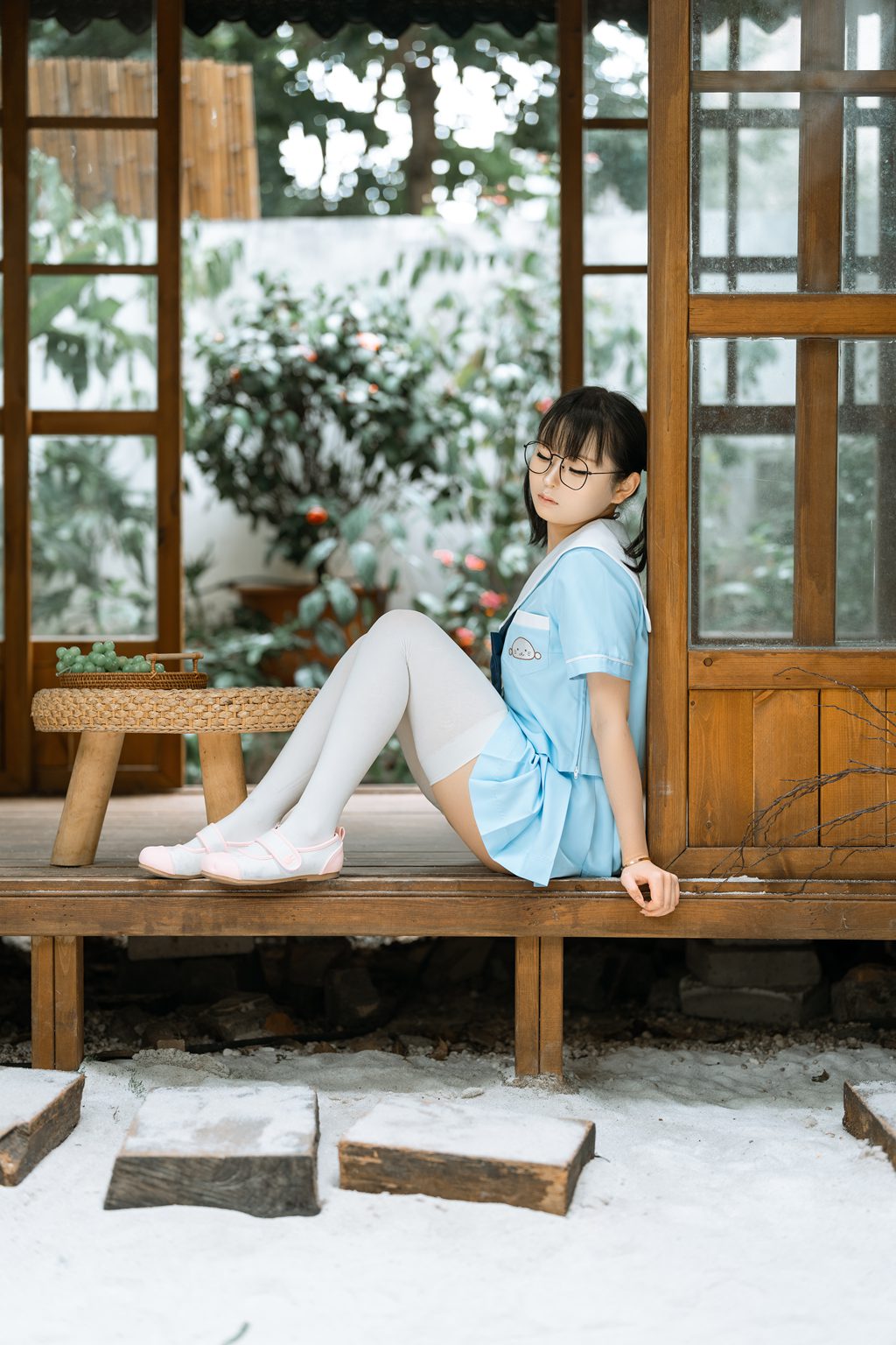 网紅Coser@幼水铃衣 –双马尾[79P-1V-1.42G] 网红写真-第3张