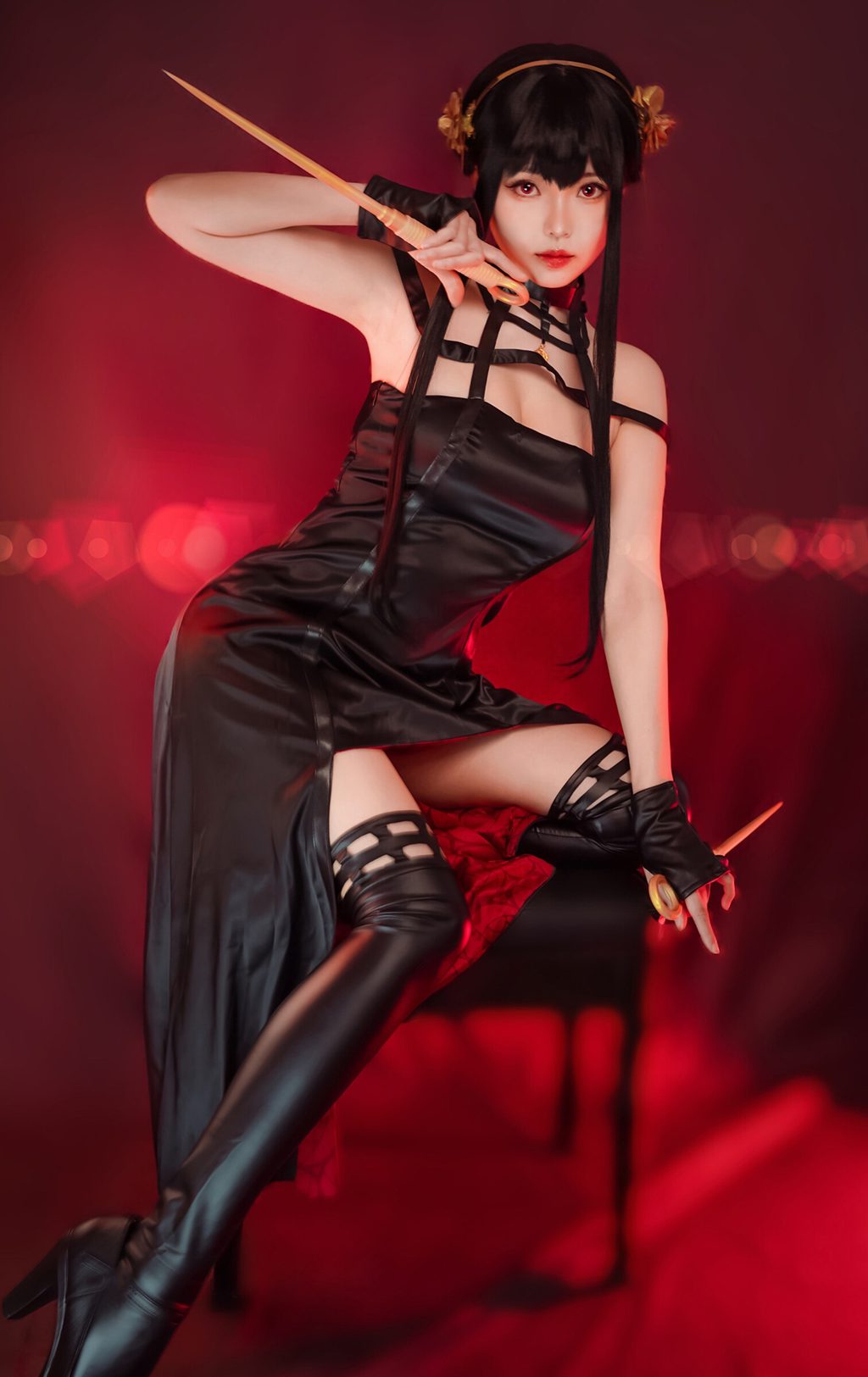 台湾Coser@ElyEE子  Yor Forger [17P11MB] 网红写真-第2张